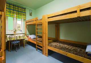 Хостелы Youth Hostel Podlasie Белосток Односпальная кровать в общем номере-9
