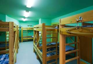 Хостелы Youth Hostel Podlasie Белосток Односпальная кровать в общем номере-14