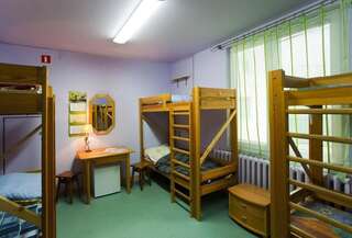 Хостелы Youth Hostel Podlasie Белосток Односпальная кровать в общем номере-15